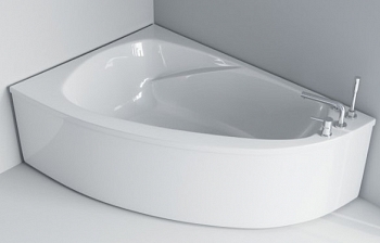 Ванна Astra-Form Тиора 155х105 см левая белая