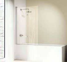 Шторка для ванной HUPPE Design elegance левая 100 см, хром/матовое Anti-Plaque 8E2301.092.316