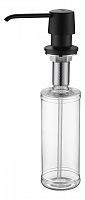 Дозатор для жидкого мыла Paulmark SAUBER, D001-401, антрацит D001-401