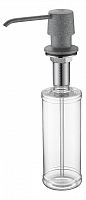 Дозатор для жидкого мыла Paulmark SAUBER, D001-310, серый D001-310