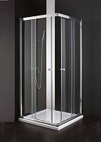 Душевой уголок Cezares Anima ANIMA-A-2-90-C-Cr-IV раздвижные двери, прозрачное стекло. Размер: 90*90 см ANIMA-W-A-2-90-C-Cr-IV
