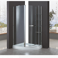 Душевой уголок Cezares ELENA-W-RH-1-120/90-C-Cr-R распашная дверь, прозрачное стекло. Размер: 120*90 см ELENA-W-RH-1-120/90-C-Cr-R